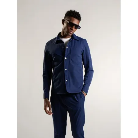 PANTALONE NYLON TECH BLU NAVY